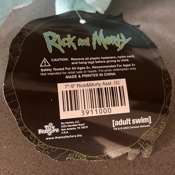 Rick and Morty MR. MEESEEKS Sitting Plush Doll Figure Officially Licensed 8” NEW - Picture 8 of 11